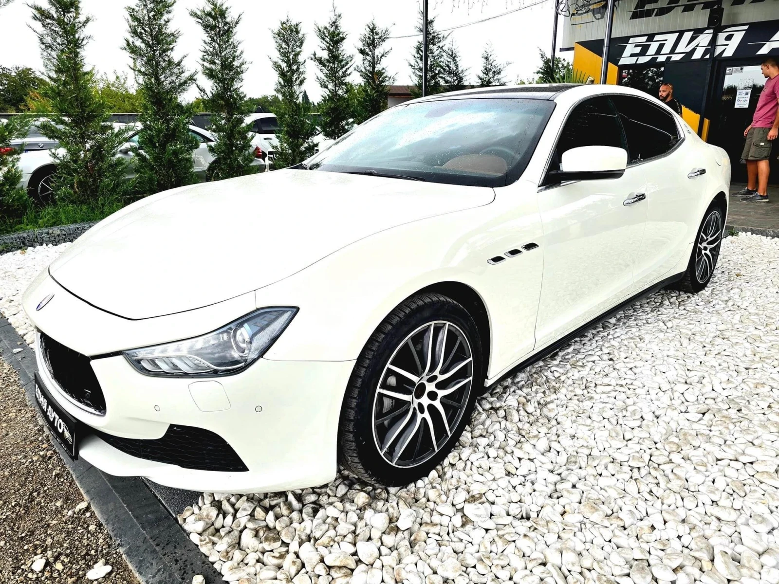 Maserati Ghibli 3.0D FULL TOP РЯДКА КОЖА АЛКАНТАРА ЛИЗИНГ 100% - [1] 