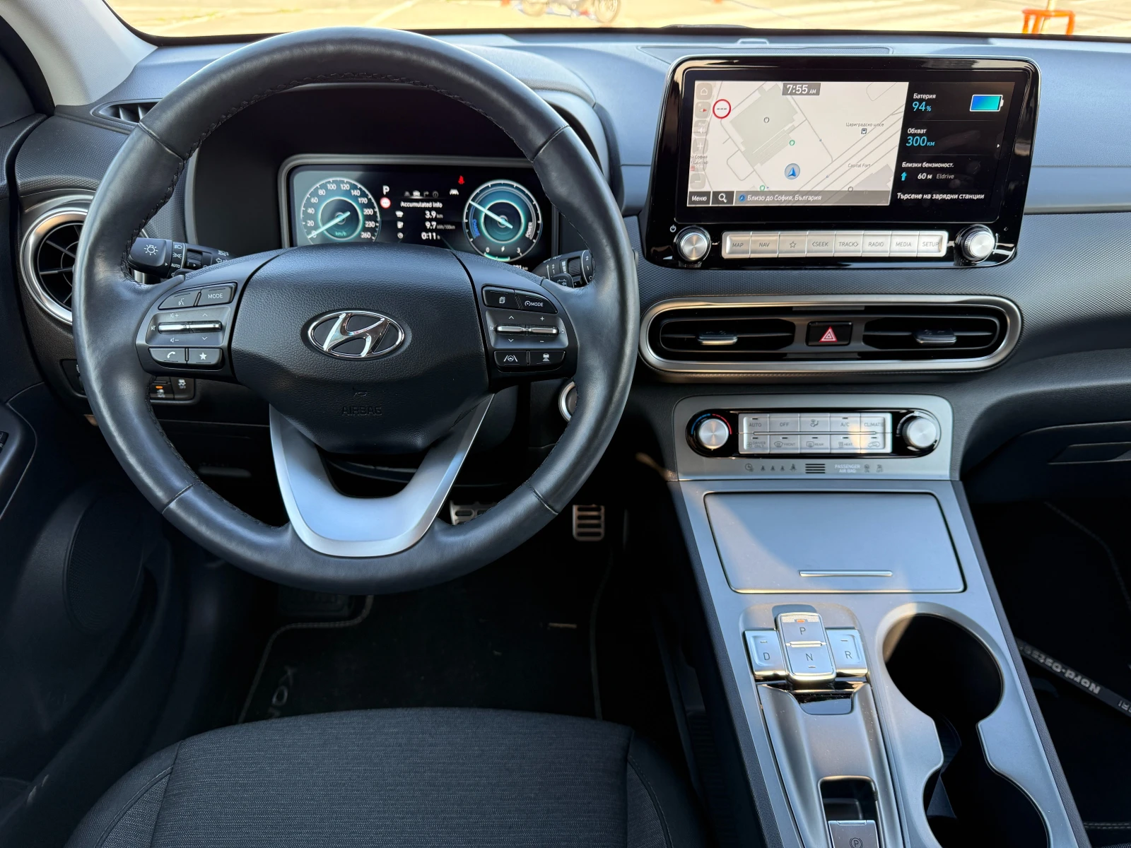 Hyundai Kona в Гаранция, Full LED, Термопомпа, KRELL Premium  - изображение 7