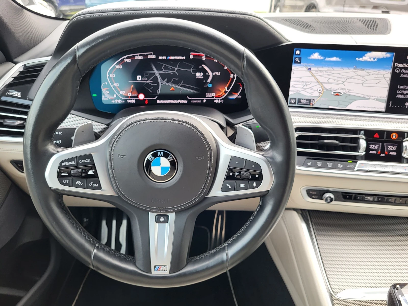 BMW X6 M-50 / M-paket / FULL / SWAROVSKI  | Mobile.bg   13