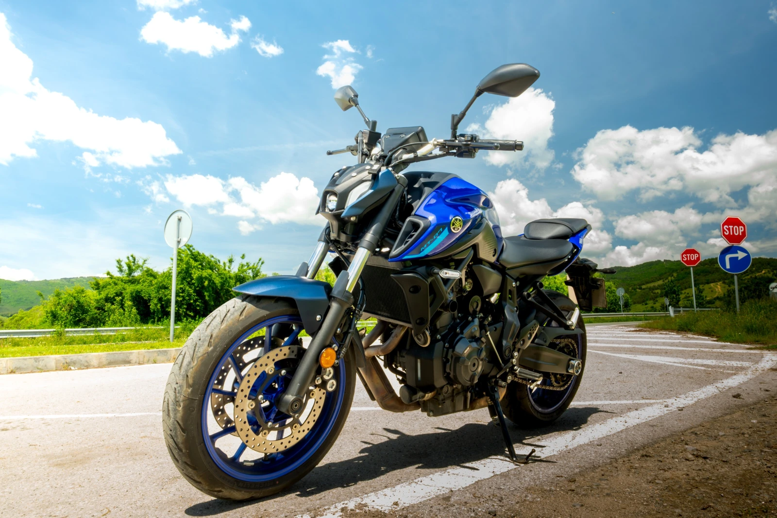Yamaha Mt-07 ABS ICON BLUE, снимка 10 - Мотоциклети и мототехника - 54682832