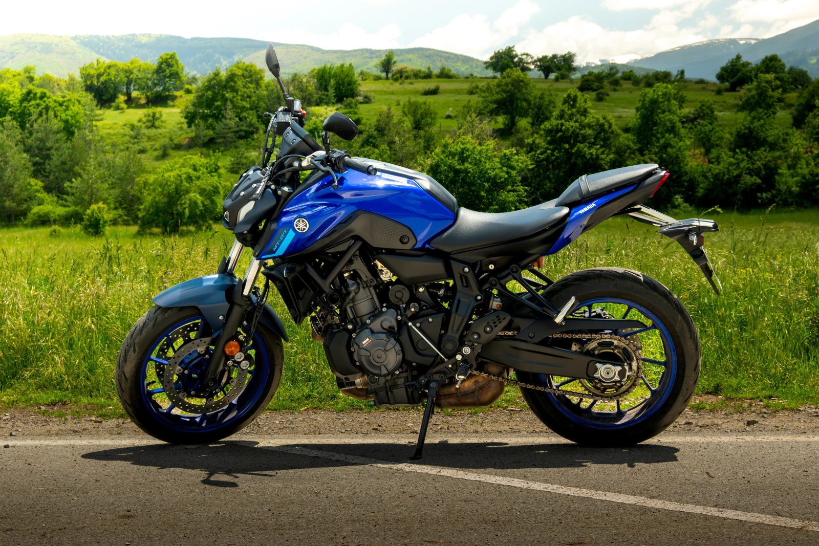 Yamaha Mt-07 ABS ICON BLUE, снимка 2 - Мотоциклети и мототехника - 54682832