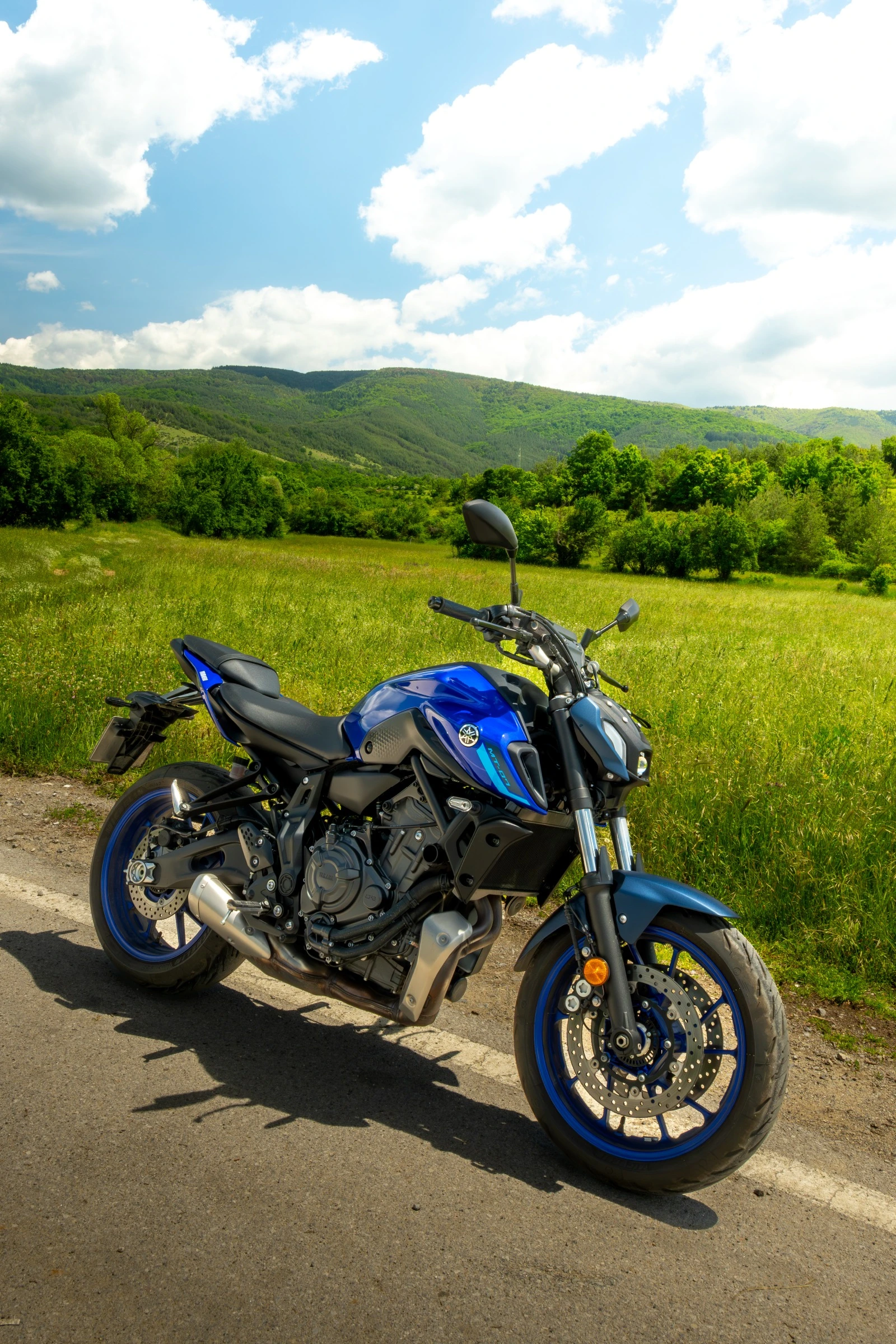 Yamaha Mt-07 ABS ICON BLUE, снимка 4 - Мотоциклети и мототехника - 54682832