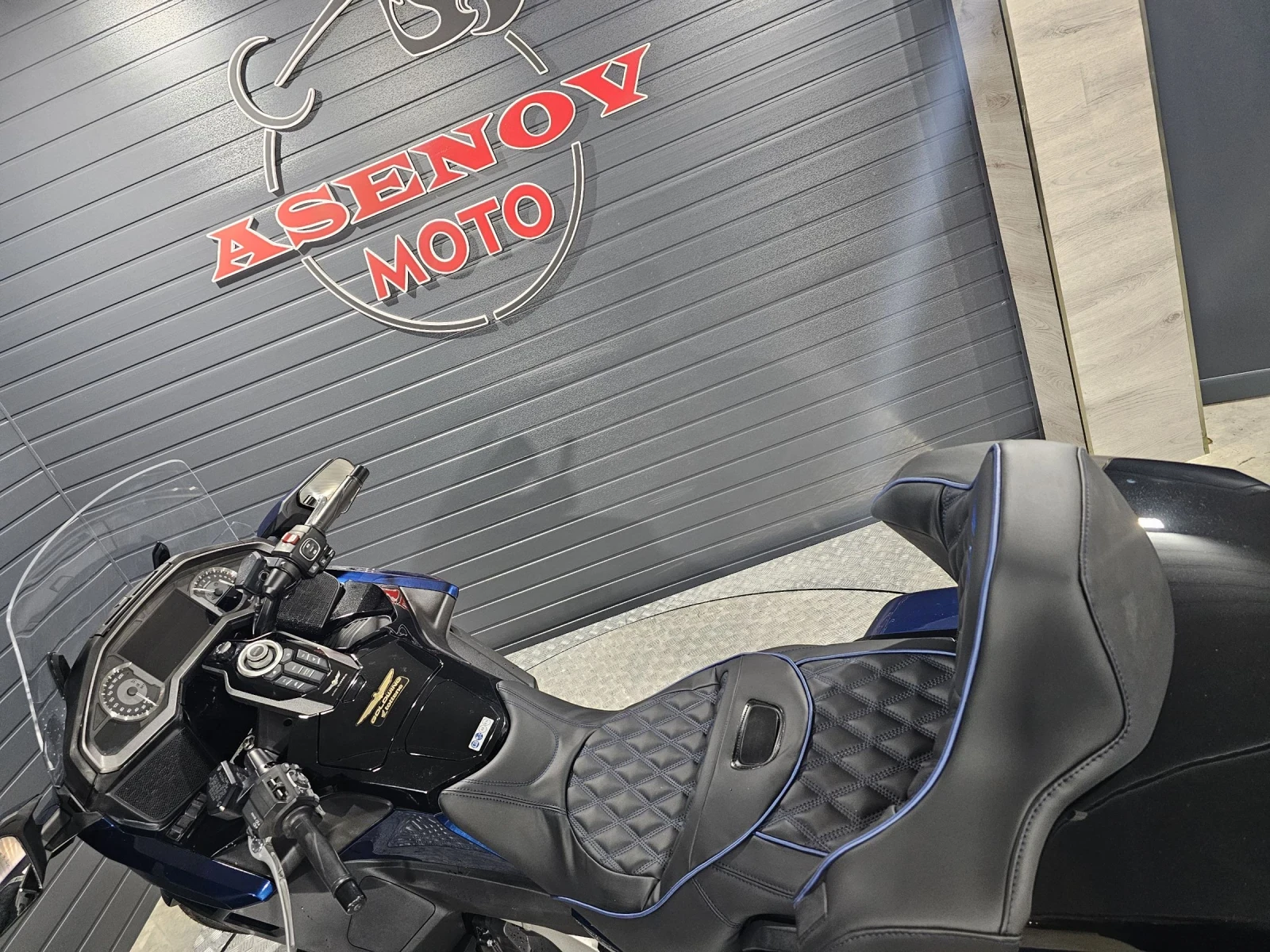 Honda Gold Wing BLUE RIVER, снимка 10 - Мотоциклети и мототехника - 55416315