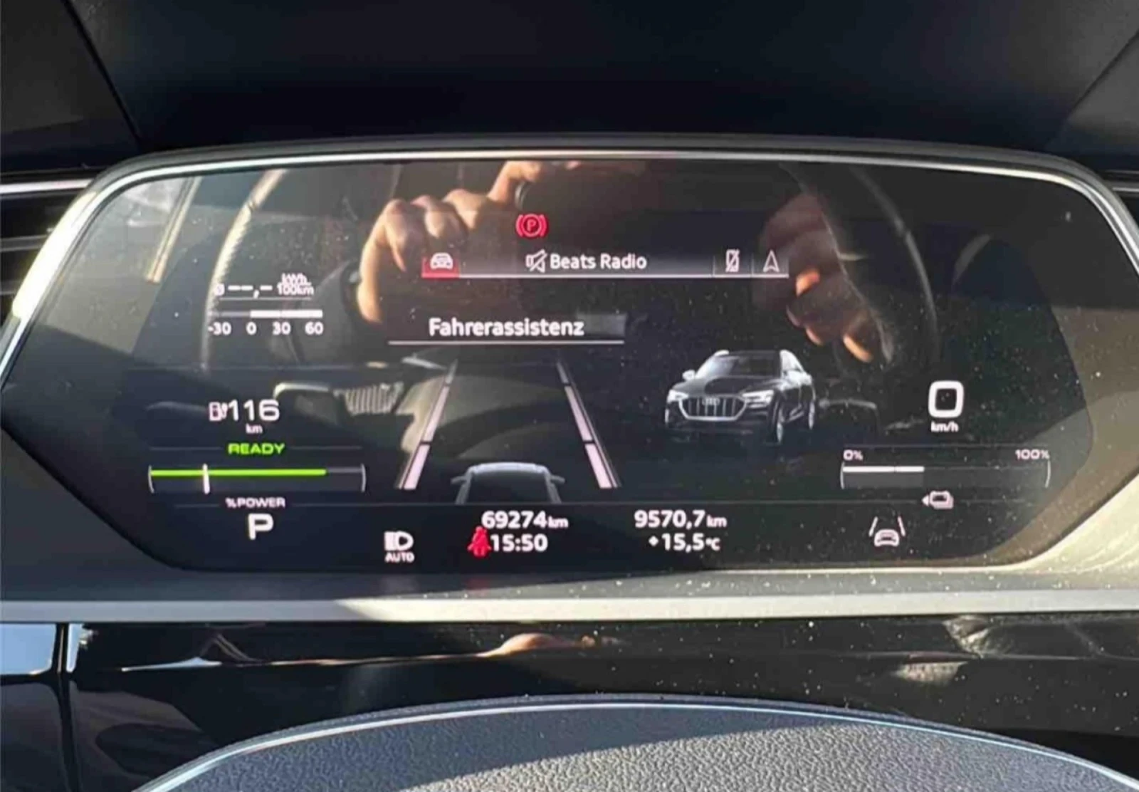 Audi E-Tron 55Quatro/2xSline/Sportback/Black Edition/Pano /Led, снимка 10 - Автомобили и джипове - 53894335