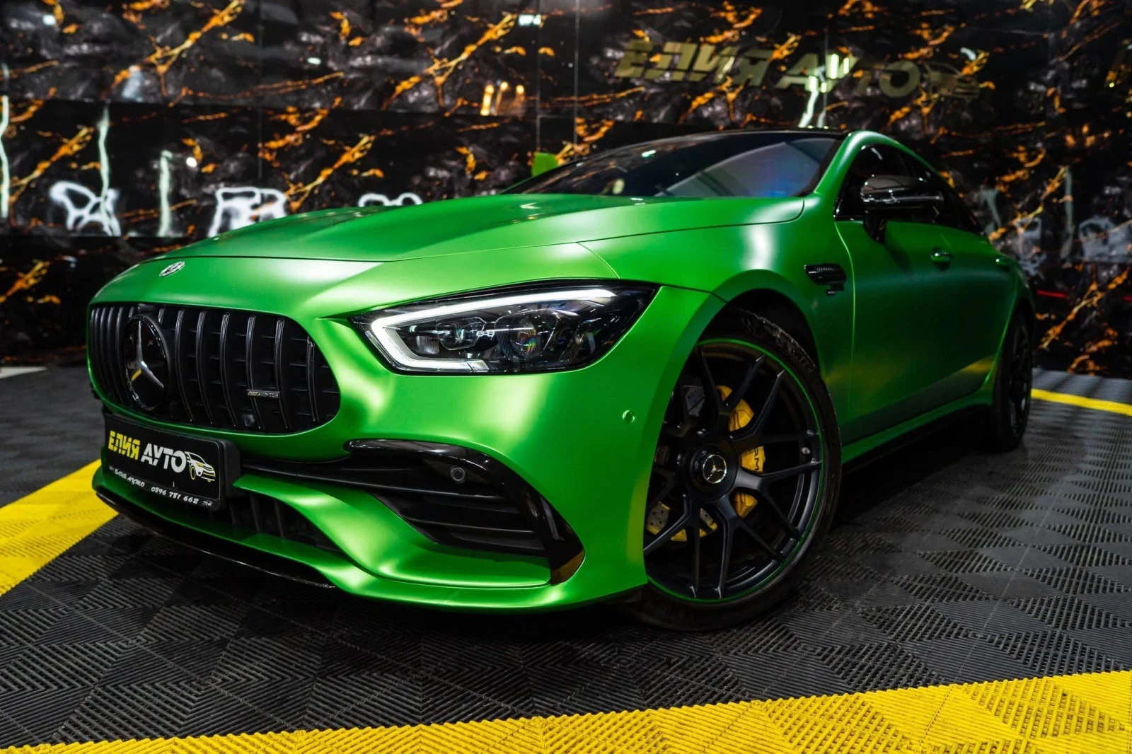Mercedes-Benz AMG GT 53 4MATIC+ LED DESIGNO BURM 360 ЛИЗИНГ 100%, снимка 4 - Автомобили и джипове - 54875132