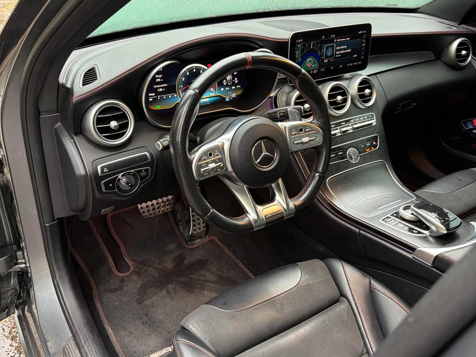 Mercedes-Benz C 43 AMG * CARFAX * ОПЦИЯ ЗА ФИНАНСИРАНЕ, снимка 5 - Автомобили и джипове - 55983833