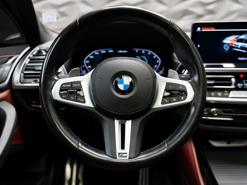 BMW X4 M40i XDRIVE* H&K* Camera* Pano* Подгрев* Кожа* , снимка 6 - Автомобили и джипове - 52656053