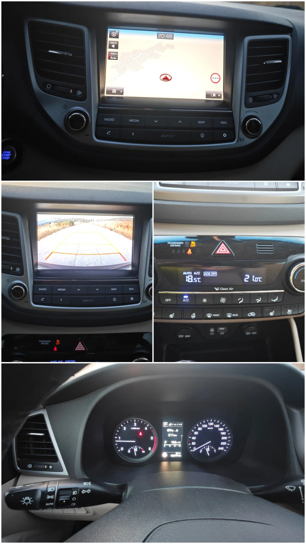 Hyundai Tucson 1.7crdi . NAVI.AVTOMAT., снимка 6 - Автомобили и джипове - 55425397