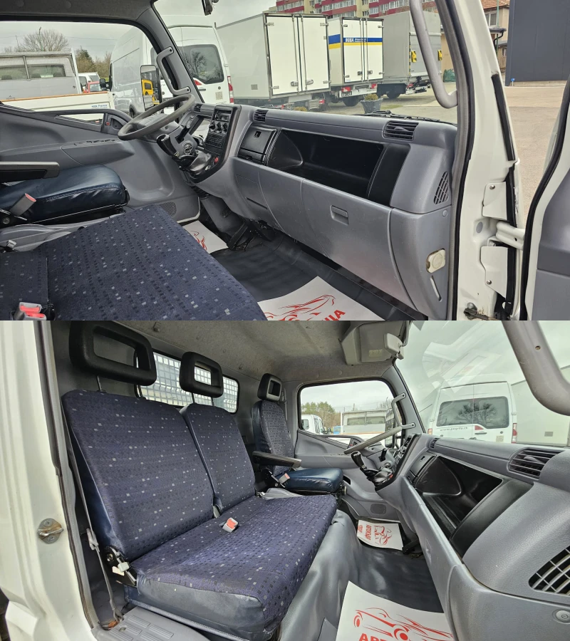 Mitsubishi Canter 3.0D CH-ТРИСТРАНЕН-ТОП СЪСТ.-ТЕГЛИЧ-ЛИЗИНГ, снимка 12 - Бусове и автобуси - 53468371