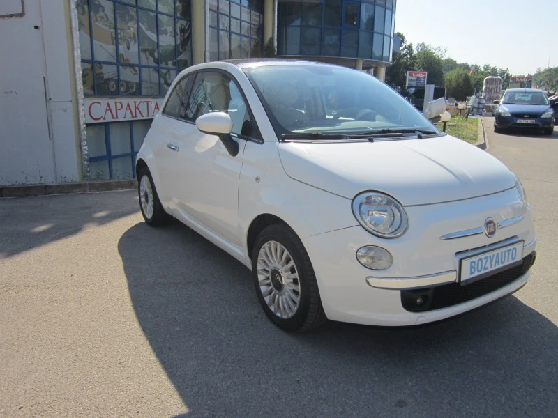 Fiat 500 1.2i/KLIMA/PANORAMA, снимка 7 - Автомобили и джипове - 46606265