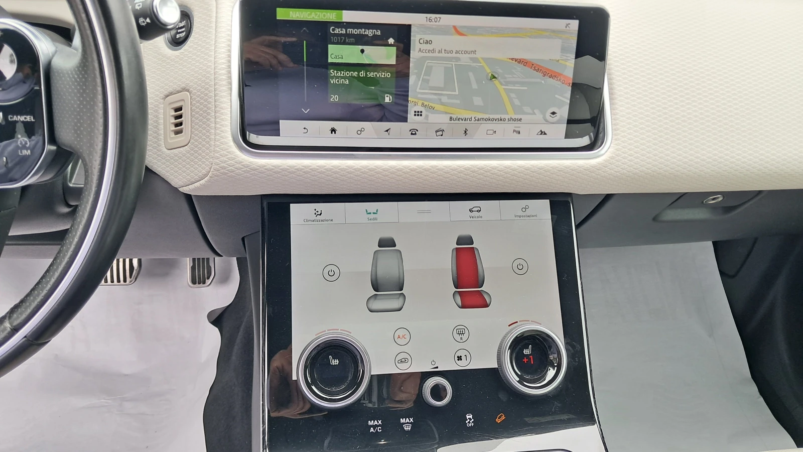 Land Rover Range Rover Velar R-DYNAMIC FULL РЕАЛ КМ ИЗКЛЮЧИТЕЛН СЕРВ КНИЖ УНИКТ, снимка 13 - Автомобили и джипове - 32911363