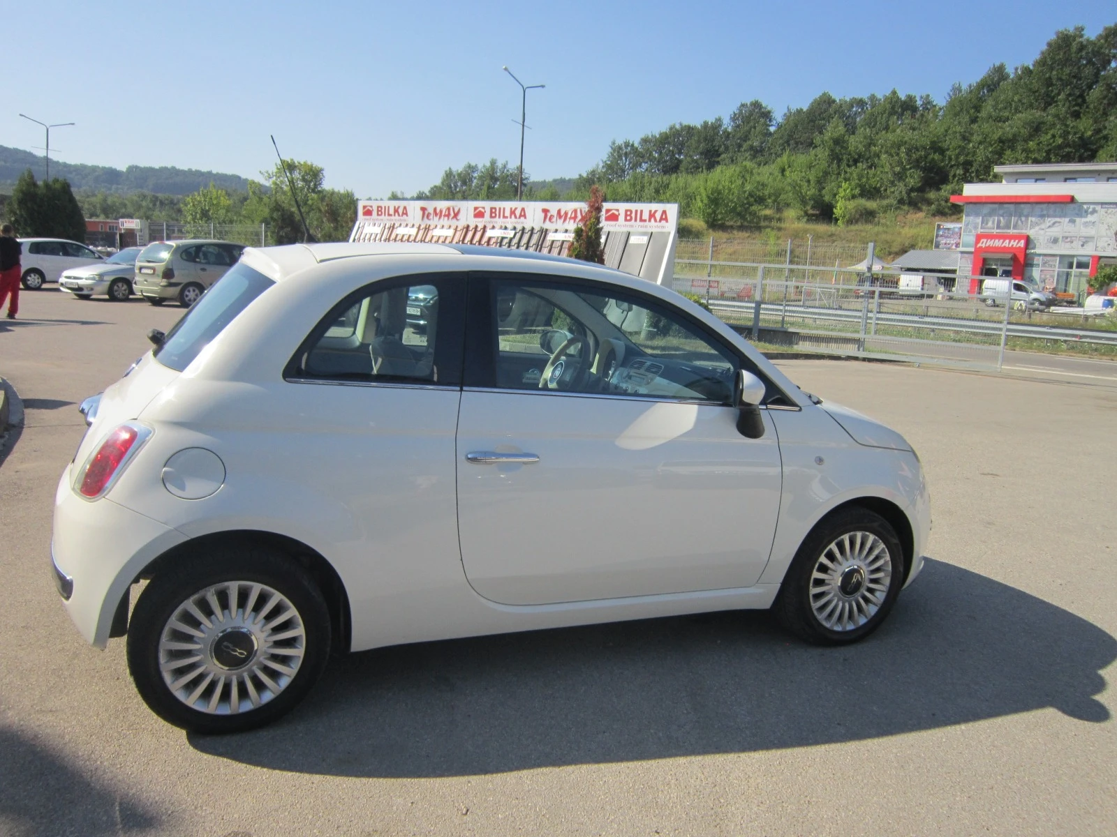 Fiat 500 1.2i/KLIMA/PANORAMA - изображение 8