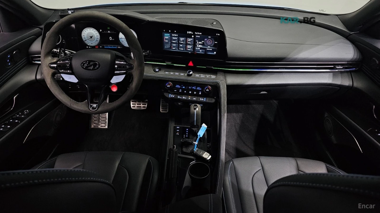 Hyundai Elantra (Avante) 2.0N* КОЖА* ОБДУХВ* НАВИ* ПАНО, снимка 7 - Автомобили и джипове - 55749842