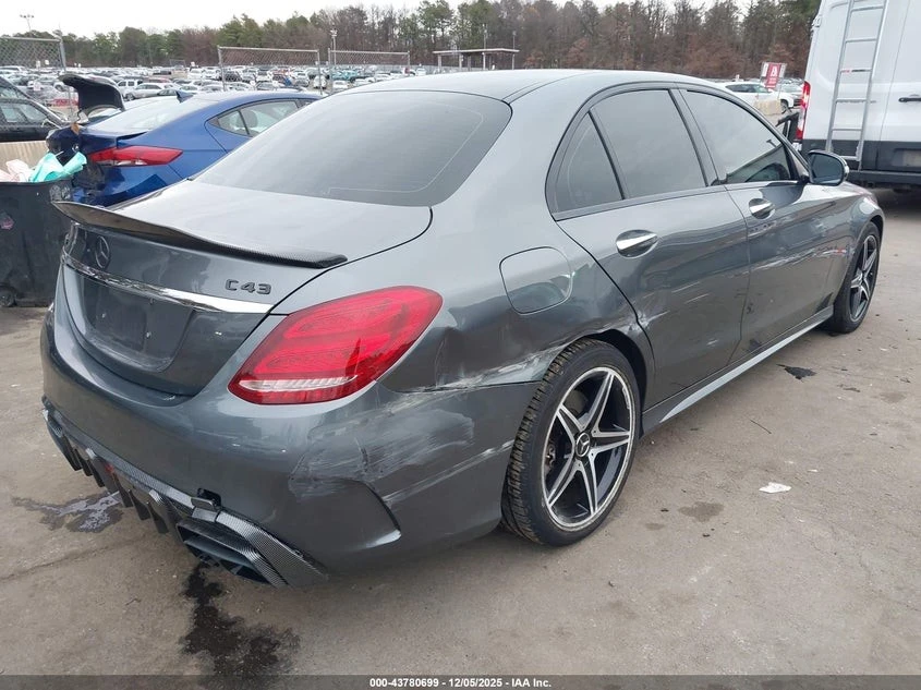 Mercedes-Benz C 43 AMG 3.0L V-6 DI, DOHC, VVT, TURBO, 362HP, снимка 4 - Автомобили и джипове - 55994601