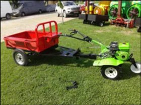 Мотокултиватор Друга марка фреза с ремарке, снимка 3