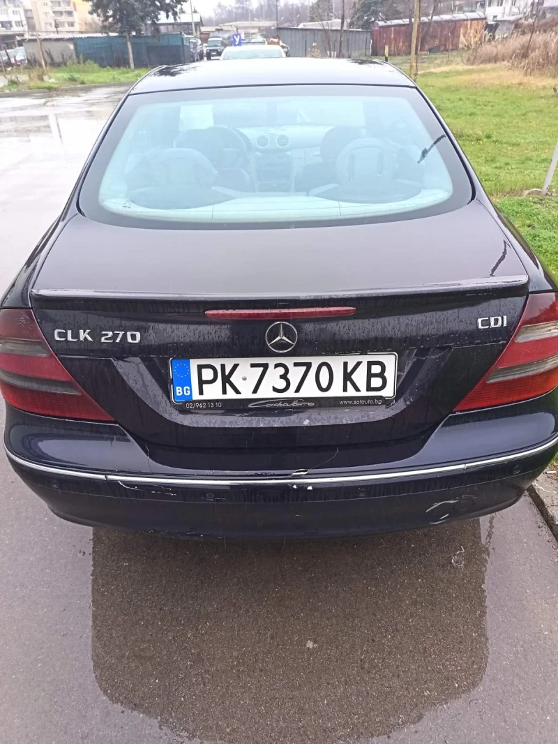 Mercedes-Benz CLK 270 CDI, снимка 5 - Автомобили и джипове - 53044591