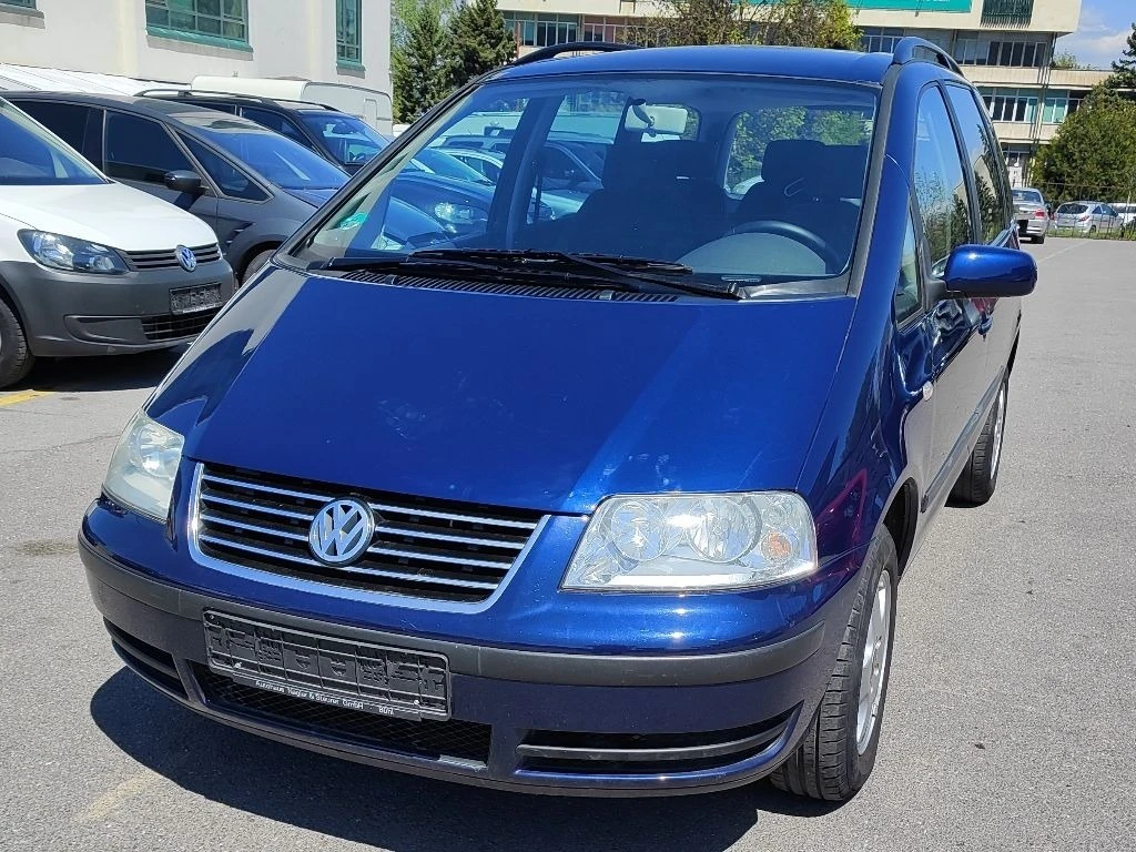 VW Sharan 2000i , теглич , климатроник - [1] 