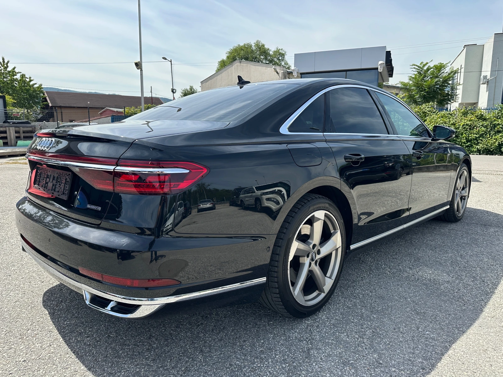Audi A8 S Интериор Обдухване Алкантара - изображение 5