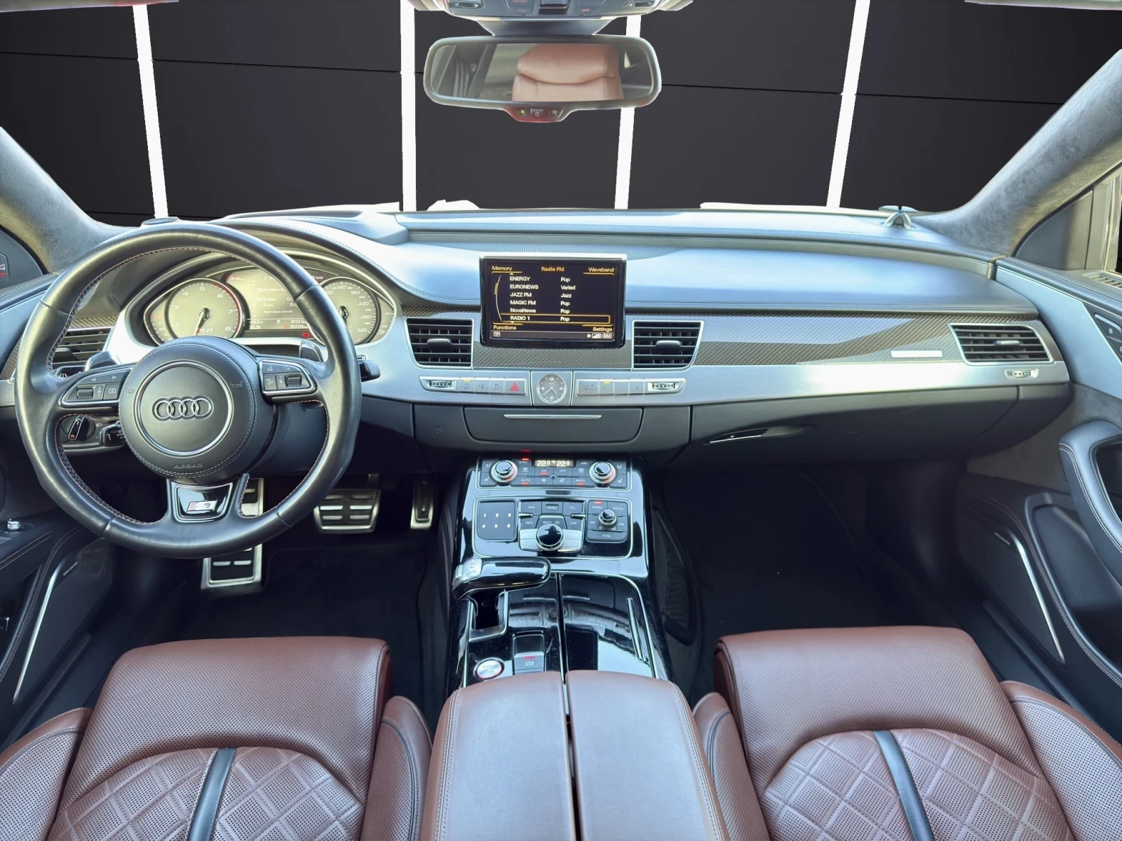 Audi S8 CERAMIC* B&O* DISTR* 360 CAM* KEYLESS* 3xTV* HUD*  | Mobile.bg   12