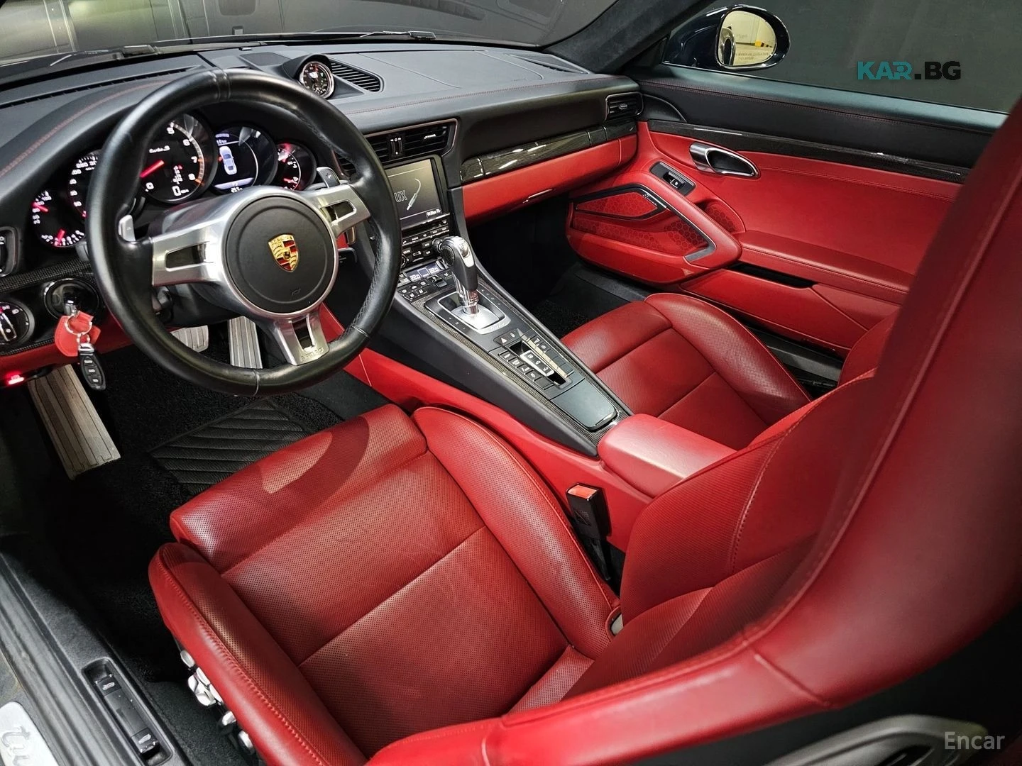 Porsche 911 TURBO* S* BURMESTER* ОБДУХ* iPe, снимка 13 - Автомобили и джипове - 55704429