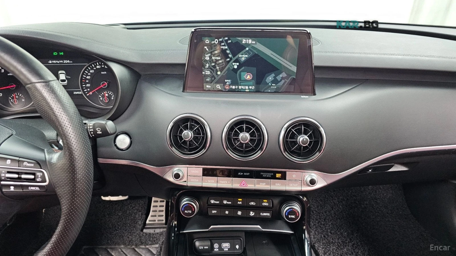 Kia Stinger 3.3T/AWD/DRIVE-ASSITS, снимка 10 - Автомобили и джипове - 55769723