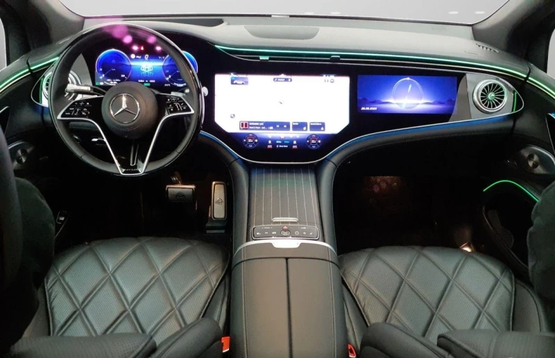 Mercedes-Benz EQS 680 SUV/MAYBACH/NIGHT SERIES/TWO-TONE/FIRST CLASS/, снимка 12 - Автомобили и джипове - 52086146