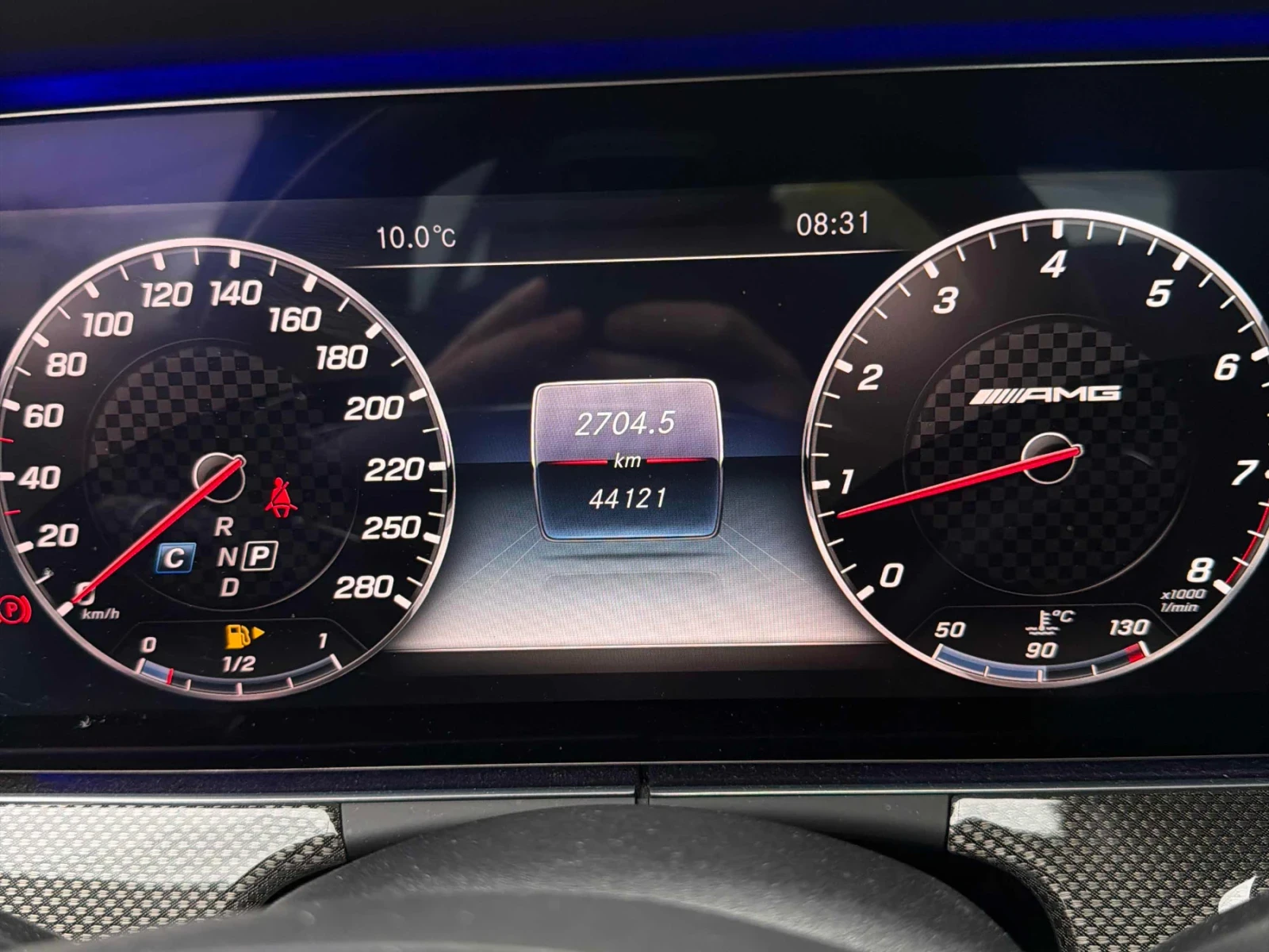 Mercedes-Benz C 43 AMG BURMESTER * ДИСТРОНИК* ОБДУХВАНЕ * CAR FAX * , снимка 9 - Автомобили и джипове - 54577949