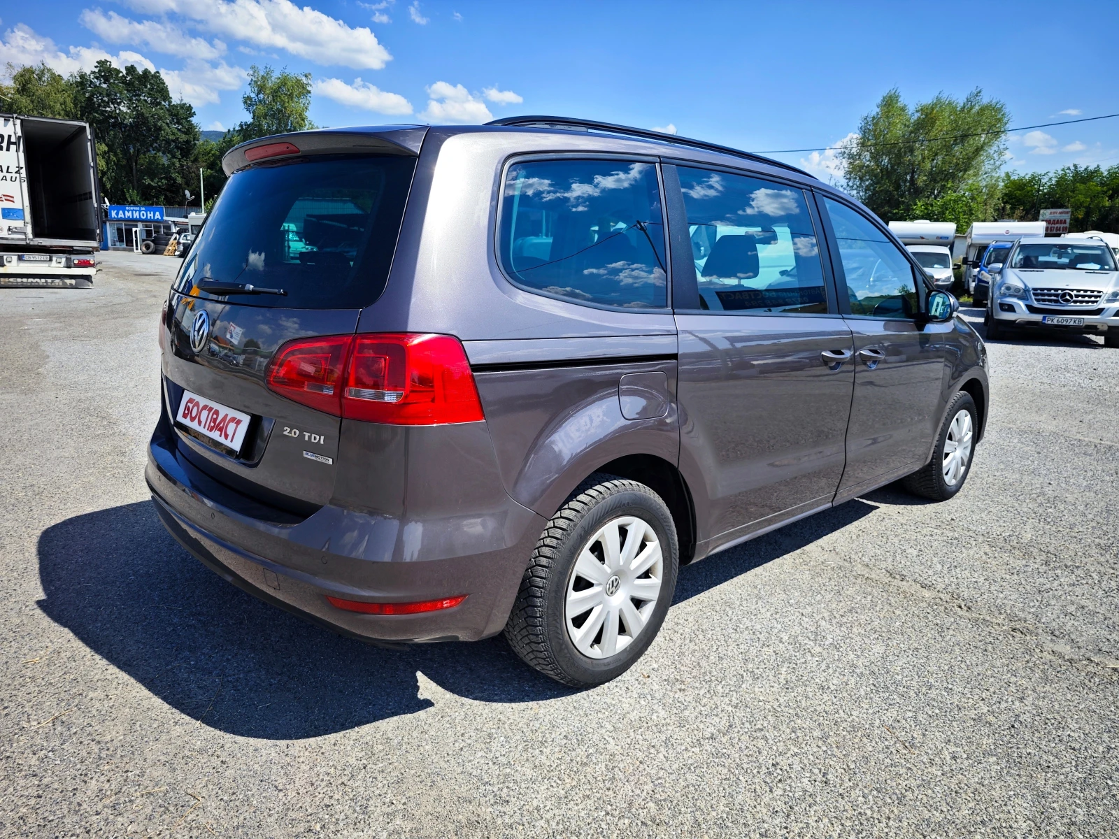 VW Sharan 2.0TDi  7 места Автоматик, снимка 5 - Автомобили и джипове - 55577402