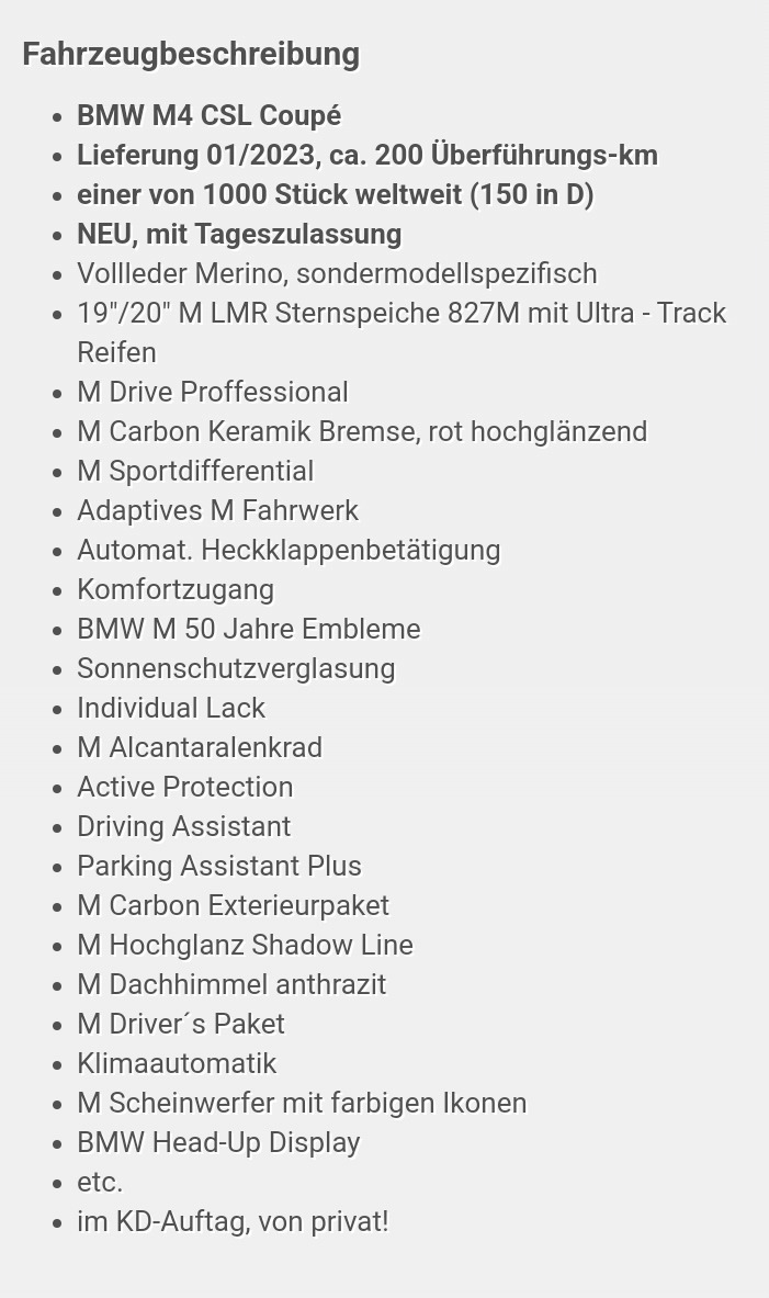 BMW M4 CSL Coupe само 1000 произведени, снимка 6 - Автомобили и джипове - 46242060