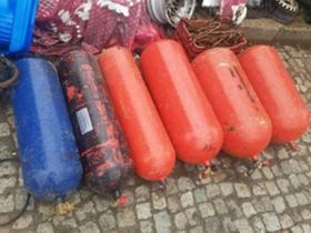 Метанови бутилки със евро кранове, снимка 1