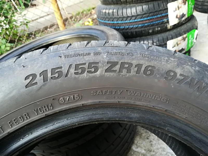 Гуми Летни 215/55R16, снимка 5 - Гуми и джанти - 22001372