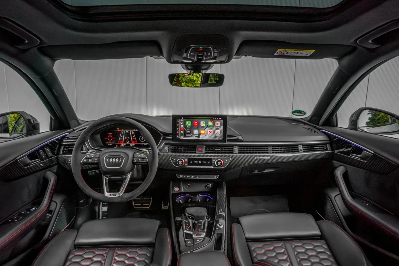 Audi Rs4 * 500HP* LIMITED* QUATTRO* NARDO GREY* SHADOW LINE, снимка 13 - Автомобили и джипове - 51897828