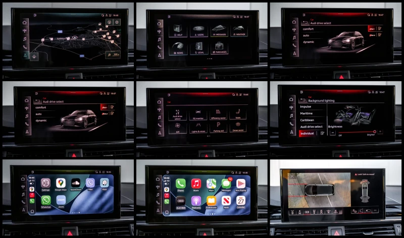 Audi Rs4 * 500HP* LIMITED* QUATTRO* NARDO GREY* SHADOW LINE, снимка 16 - Автомобили и джипове - 51897828