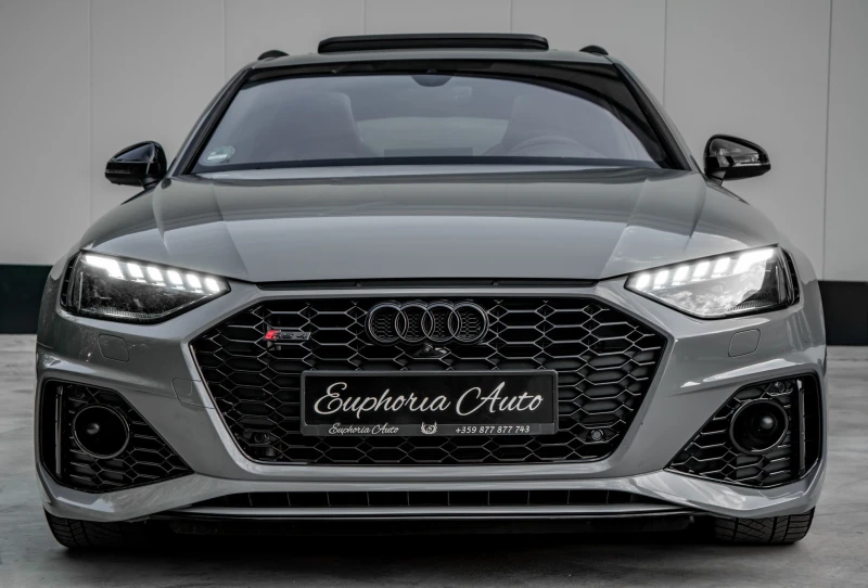 Audi Rs4 * 500HP* LIMITED* QUATTRO* NARDO GREY* SHADOW LINE - 139999 лв. / 71580.35 € - 94730078 1