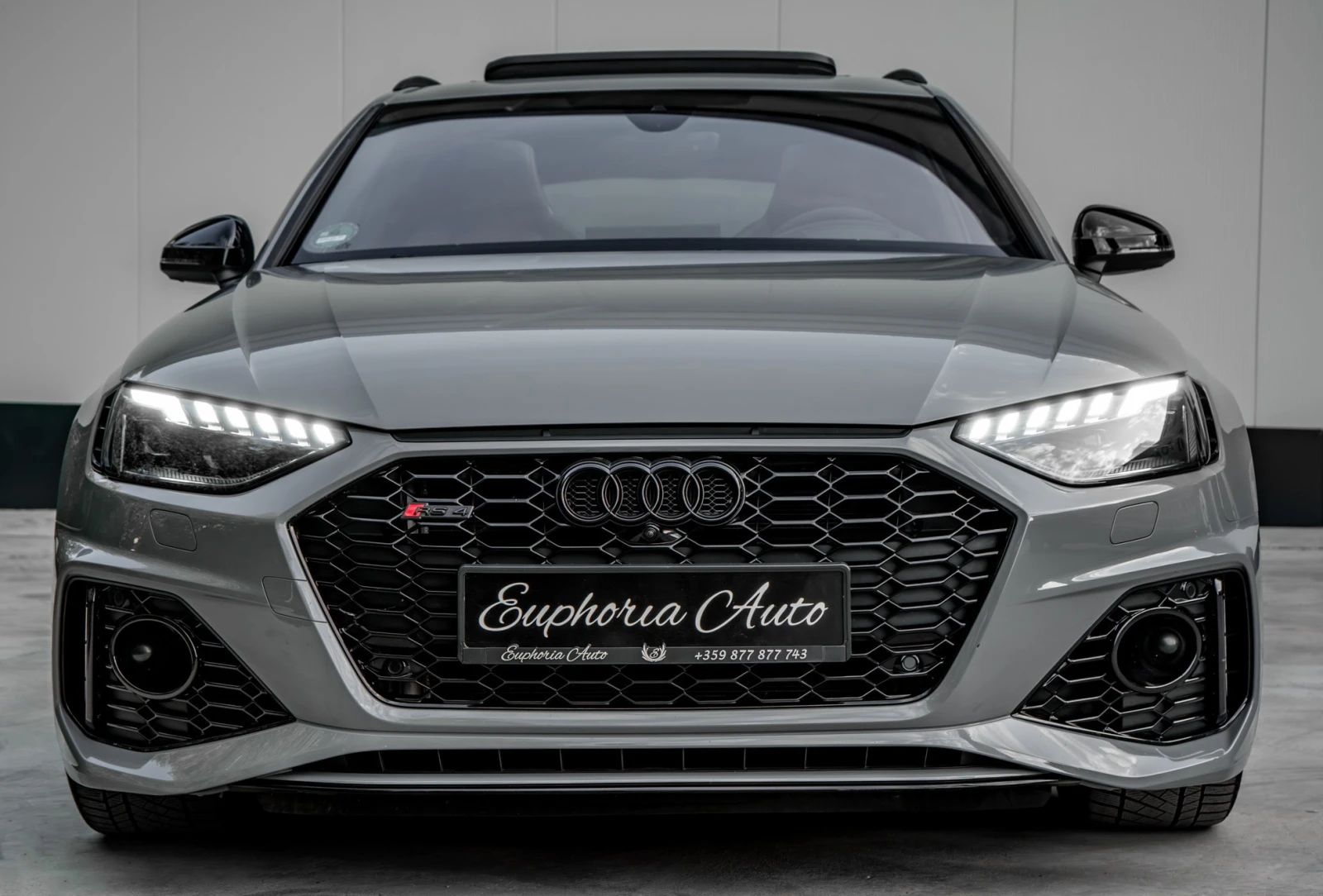 Audi Rs4 * 500HP* LIMITED* QUATTRO* NARDO GREY* SHADOW LINE, снимка 1