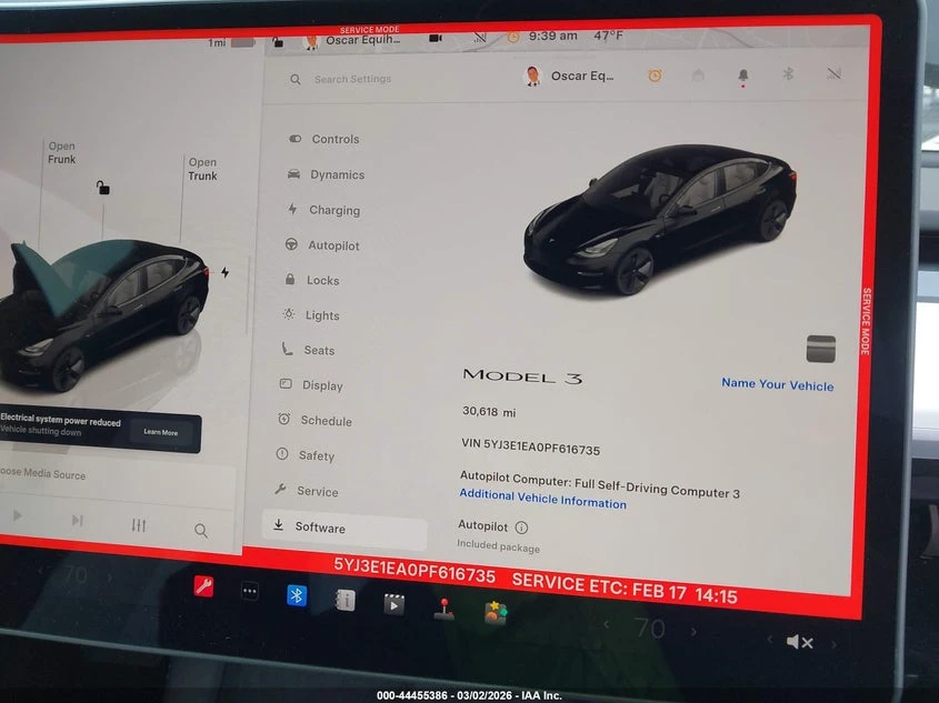 Tesla Model 3 Rear-Wheel Drive, снимка 7 - Автомобили и джипове - 53961874