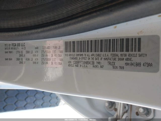 Dodge RAM 1500  BIG HORN/LONE STAR 4X4 5'7 BOX/ОТ 548 ЛВ НА М, снимка 9 - Автомобили и джипове - 53371188