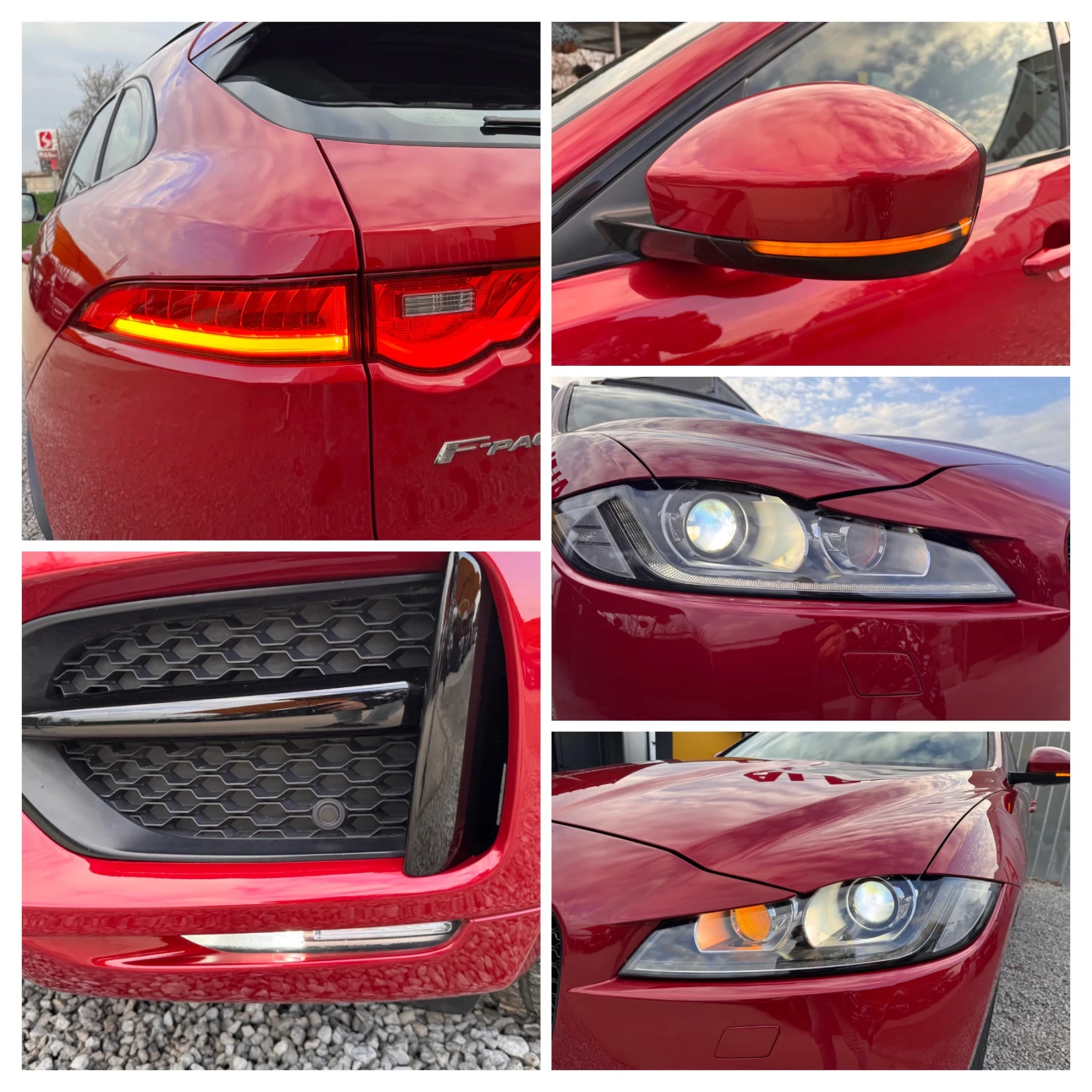 Jaguar F-PACE 3.0d/R-LINE/��.�������� ������/��������/���/// | Mobile.bg � ����������� 9