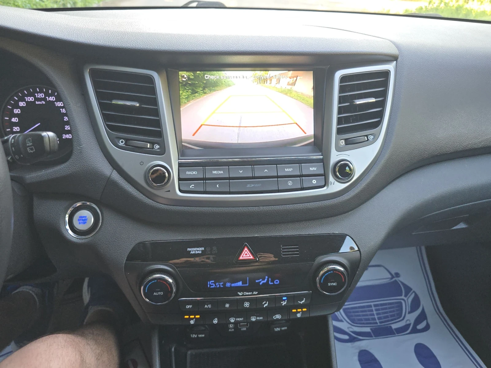 Hyundai Tucson 1.7crdi--navi--xenon, снимка 14 - Автомобили и джипове - 54692577