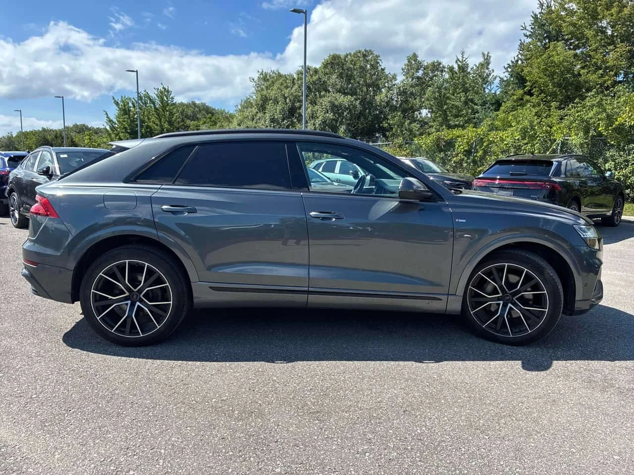 Audi Q8 * CARFAX * ДИСТРОНИК * ОБДУХВАНЕ * ХЕД-ЪП * ПАНО, снимка 3 - Автомобили и джипове - 55751754