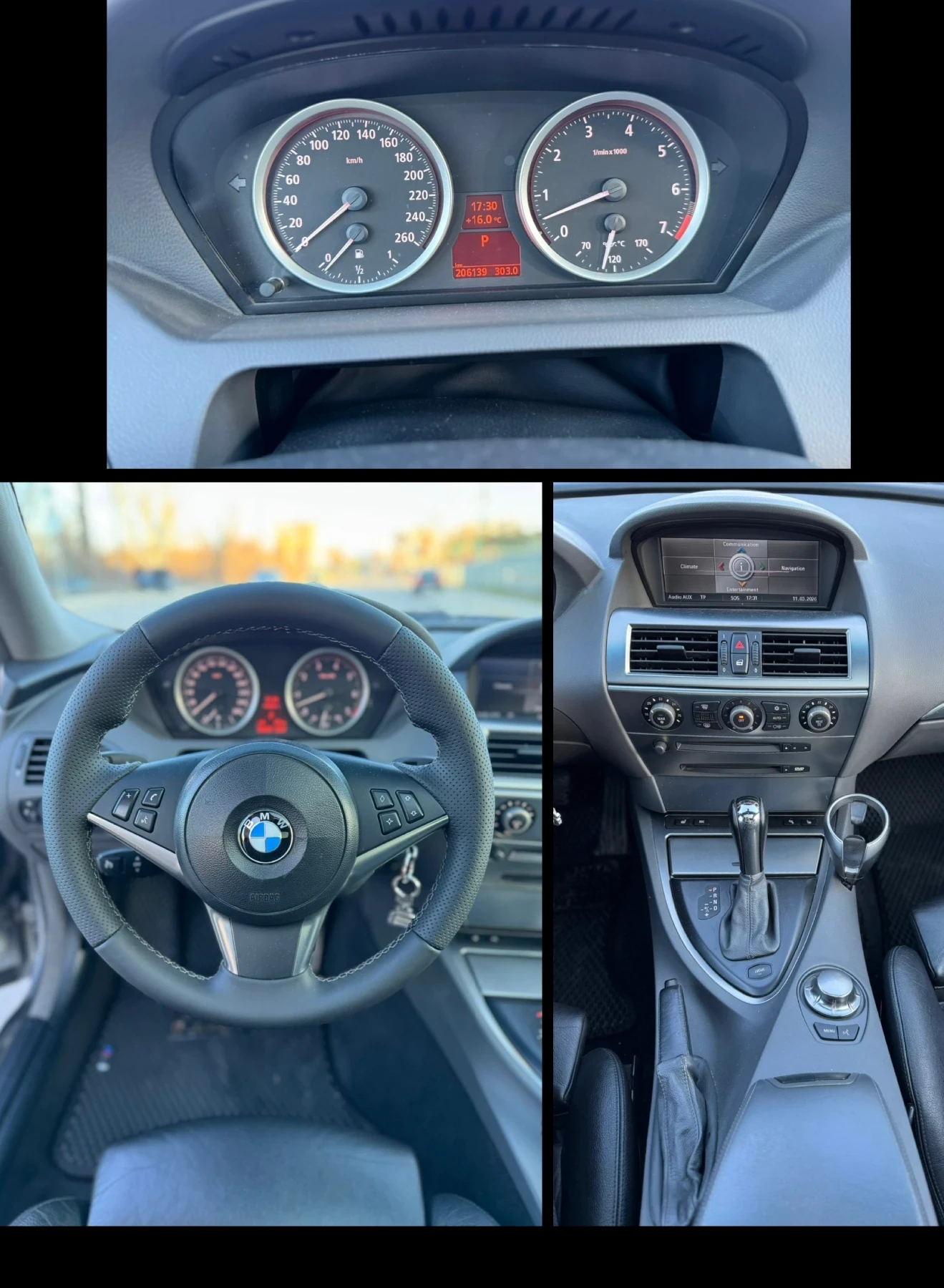 BMW 645 Ci/Panorama/Logic 7/Recaro/Подгрев, снимка 14 - Автомобили и джипове - 53832424