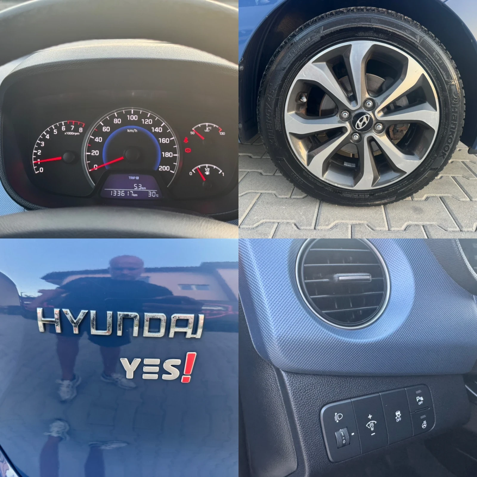 Hyundai I10 1.0i YES! EURO-6, снимка 16 - Автомобили и джипове - 55993898