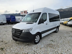 Mercedes-Benz Sprinter 316 Пътнически, 9 местен, Нави, Клима, LED, снимка 1