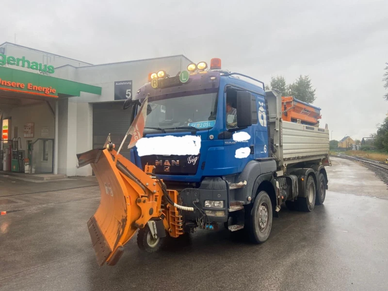 Man Tgs 28 480 EURO 5 6X4 Снегорин с песекар 