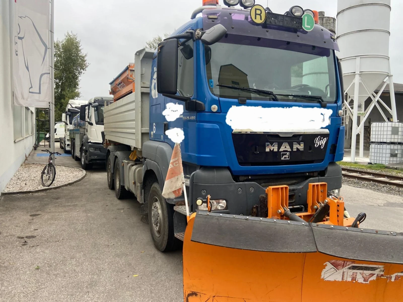 Man Tgs 28 480 EURO 5 6X4 Снегорин с песекар  - изображение 2