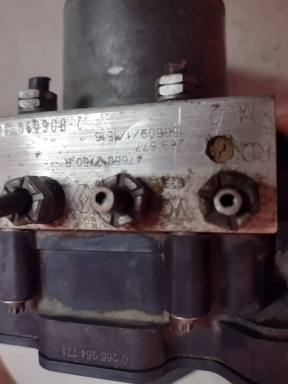 476602750R 0265254771  ABS   Renault Kangoo 1.5 dci 47660 2750 R 0265956285 | Mobile.bg   2