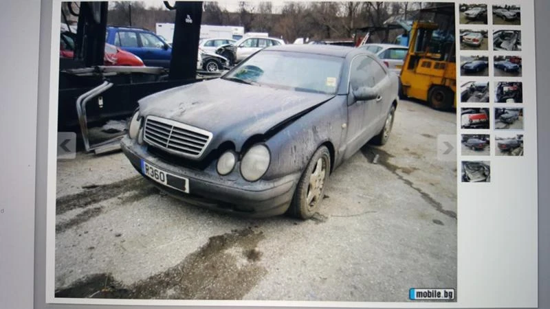 Mercedes-Benz CLK 230-KOMPRESOR, снимка 10 - Автомобили и джипове - 21359074