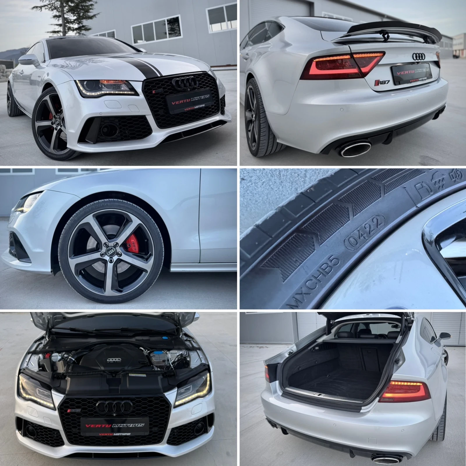 Audi A7 RS7 / MEMORY / SUNROOF / BOSE / 360 CAMERA - изображение 8