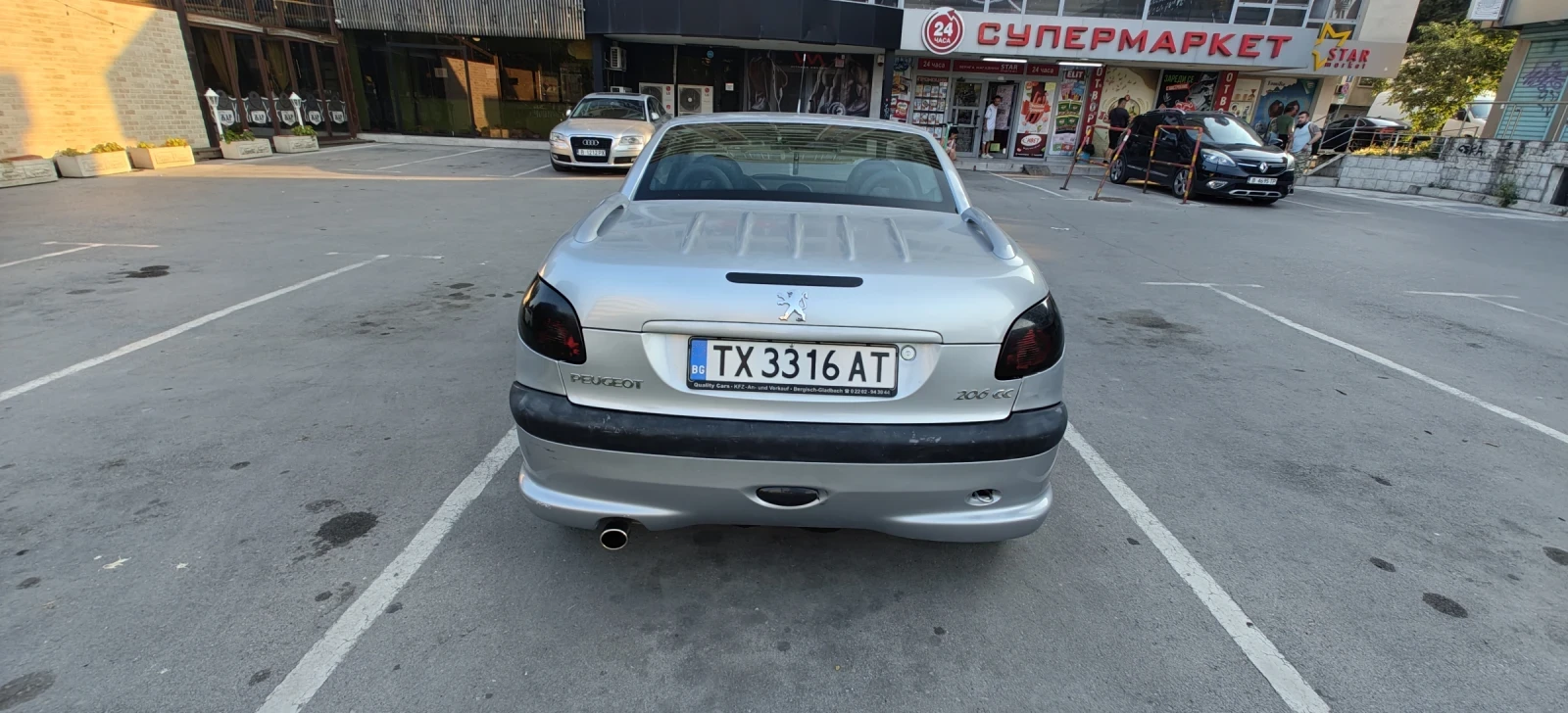 Peugeot 206 CC 1.6i , снимка 5 - Автомобили и джипове - 55227633