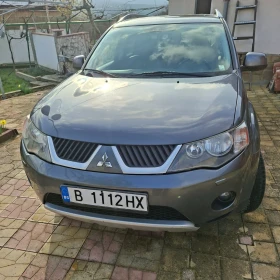 Mitsubishi Outlander 2.4 с газов инжекцион, кожен салон, снимка 1